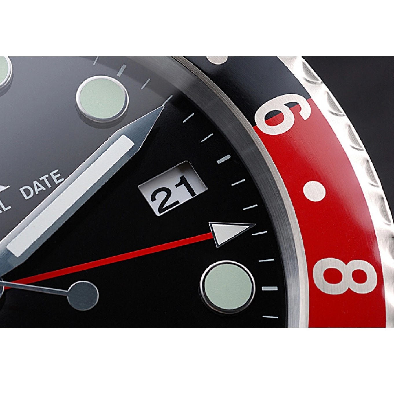Good copy rolex watches Black-Red Master 622478 II Rolex Wall Clock GMT 0606